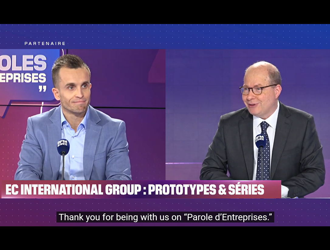 BFM Business: Jérémy Duchoud, CEO of EC International Group